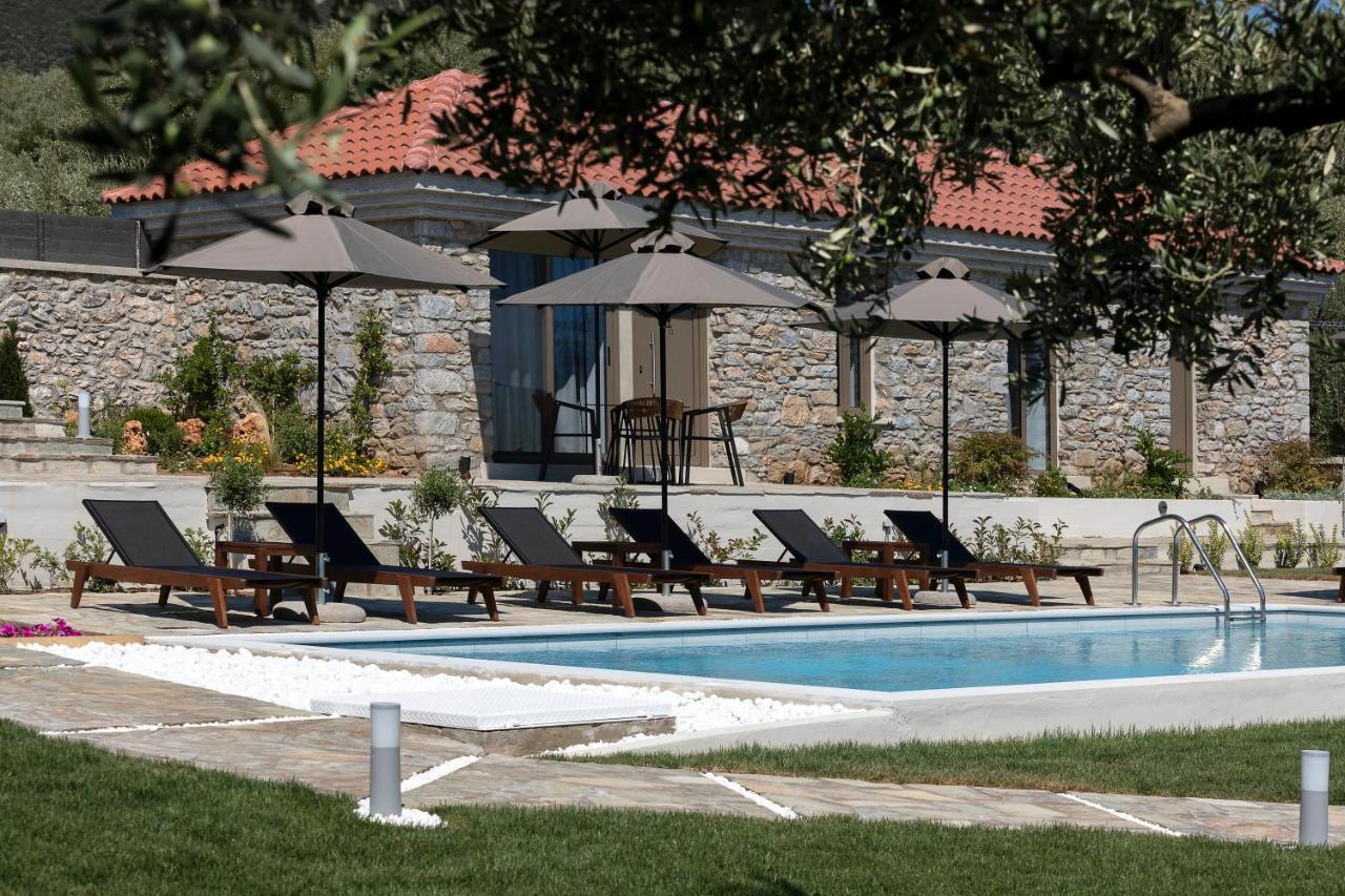Lichnos Luxury Suites Sourpi Exterior photo